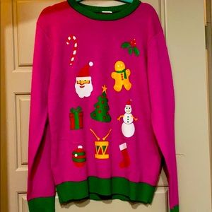 80s Ugly Christmas sweater